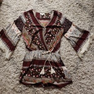 Boutique boho romper